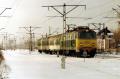 Zima 1999. ET-991 z pociągiem do Skarżyska
